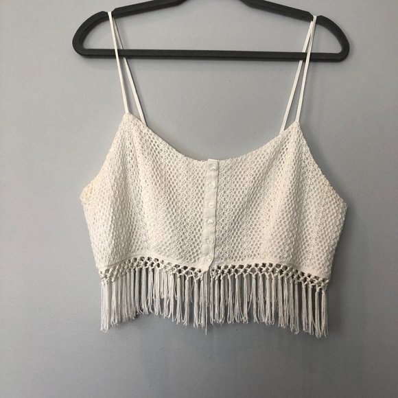 Aeropostale Tops - 🌻Bethany Mota Aeropostale brand white crop top